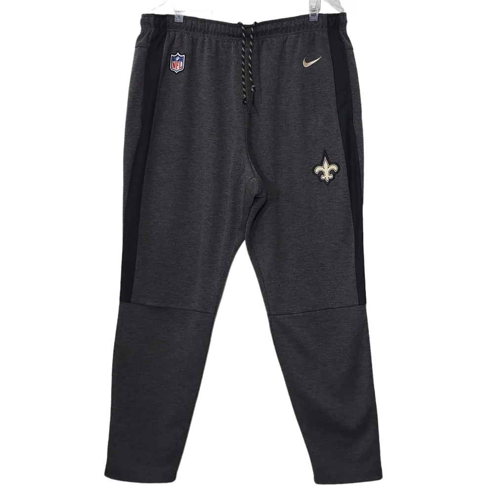Nike NFL On Field Sideline New Orleans Saints Sweatpants Men's 2xl - Picture 2 of 6